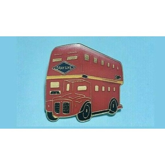 Double Decker GRAYLINE , Old Touring Bus - Picture 1 of 3